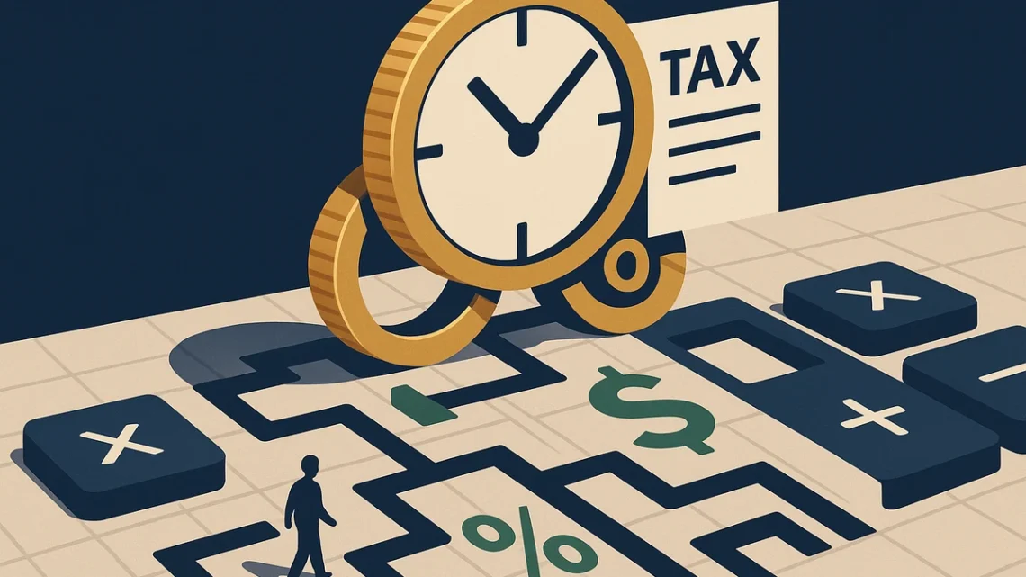Illustration for the article "How to Calculate and Pay Quarterly Estimated Taxes Effectively"